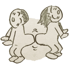 [LINEスタンプ] 【らふがいず】タネはおまんじゅうの中に