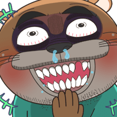 [LINEスタンプ] 爆笑ラッコw3