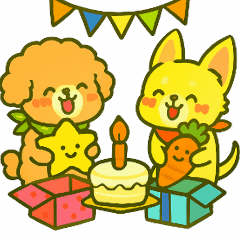 [LINEスタンプ] ♡もふワンたちのほっこり癒しスタンプ♡