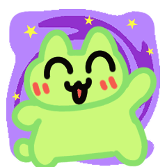 [LINEスタンプ] 動く！宇宙猫スタンプ