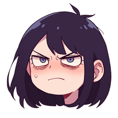 [LINEスタンプ] 情緒不安定なメンヘラ女子