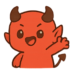 [LINEスタンプ] ちびデビルキューティー