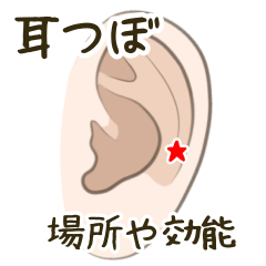 [LINEスタンプ] 耳つぼスタンプ