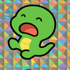 [LINEスタンプ] にょろぴか大蛇行伝説@SFW