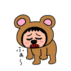 [LINEスタンプ] ポポベアの色んな表情！