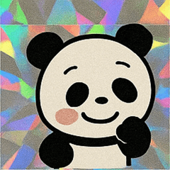 [LINEスタンプ] パンダきらモチ行進曲@SFW
