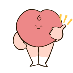 [LINEスタンプ] ♡ハートちゃんのスタンプ♡