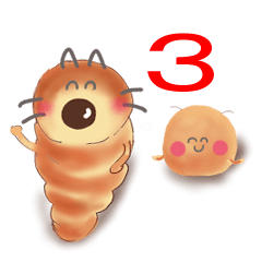 [LINEスタンプ] ちょこころねん3