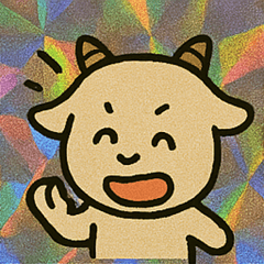 [LINEスタンプ] やぎきらモフ角アタッカー@SFW