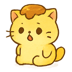 [LINEスタンプ] プリンねこダイアリー