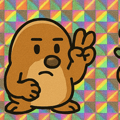 [LINEスタンプ] モグきら地底スパーク団@SFW