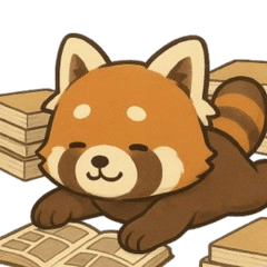 [LINEスタンプ] レッサーパンダ日常スタンプ第8弾