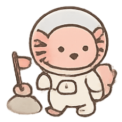 [LINEスタンプ] スペースウーパールーパーアドベンチャー