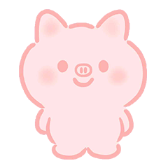 [LINEスタンプ] こぶたのトンちゃんスタンプ