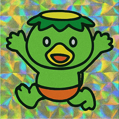 [LINEスタンプ] かっぱぴか水皿ゆらゆら団@SFW