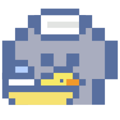[LINEスタンプ] 動くドットねこ！！3 グレー猫