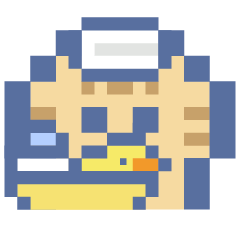 [LINEスタンプ] 動くドットねこ！！3 茶トラ猫
