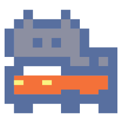 [LINEスタンプ] 動くドットねこ！！4 黒猫