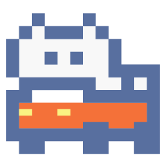 [LINEスタンプ] 動くドットねこ！！4 白猫
