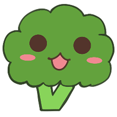 [LINEスタンプ] ポジティブロッコリー