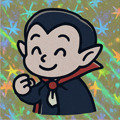[LINEスタンプ] きゅうけつきら影牙ひそ笑団@SFW