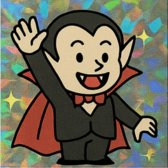 [LINEスタンプ] きゅうけつきら月牙乱舞団@SFW