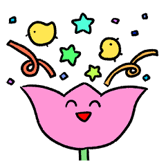 [LINEスタンプ] シュールでかわいいチューリップ