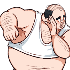 [LINEスタンプ] かまちょおじ
