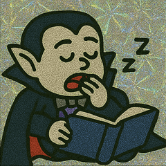 [LINEスタンプ] きゅうけつぴか紅牙の夜会団@SFW