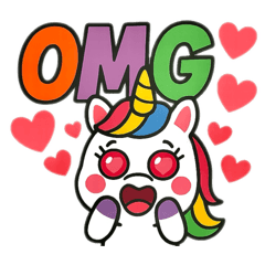 [LINEスタンプ] オーマイガー！！OMG！！