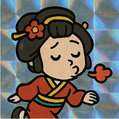 [LINEスタンプ] キラきら花魁の粋なひと言@SFW
