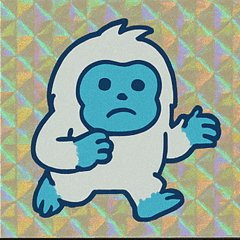[LINEスタンプ] ホロもこ雪男のひやっと登場@SFW