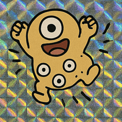[LINEスタンプ] ホロきら百目のまばたき劇場@SFW