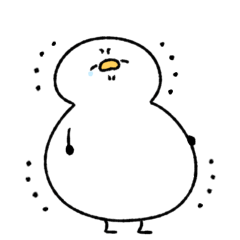 [LINEスタンプ] ネガティブなへんてこなアヒル