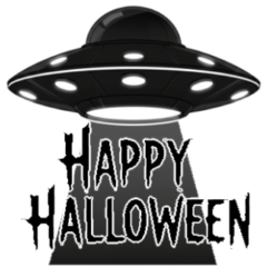[LINEスタンプ] ​病みかわ☆ハロウィン宇宙人