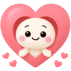 [LINEスタンプ] ▶︎【るるものやさしいじかん♡】ハート②