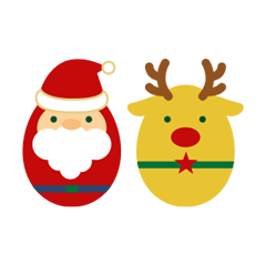 [LINEスタンプ] 大人シンプルなクリスマススタンプ