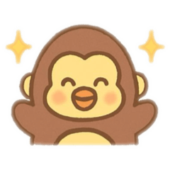 [LINEスタンプ] ゴリぴよのほっこりスタンプ