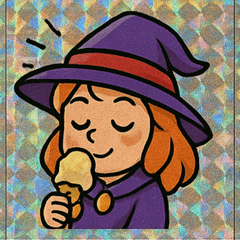 [LINEスタンプ] ホロきら魔女のまじかる一言@SFW