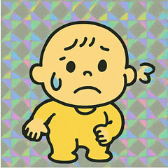 [LINEスタンプ] キラキラ赤ちゃんのにっこり通信@SFW