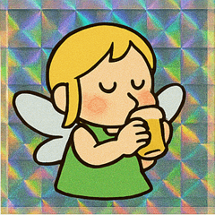 [LINEスタンプ] ホロきら妖精のふんわり便り@SFW