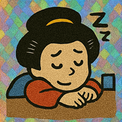 [LINEスタンプ] ホロきら芸者のしとやか便り@SFW