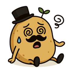[LINEスタンプ] ミスター・ポテーーートォ！2