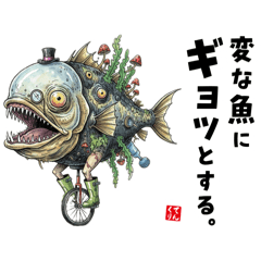 [LINEスタンプ] かわいい魚ダジャレスタンプ