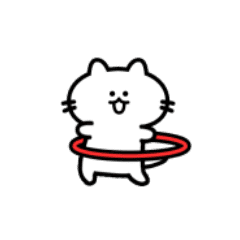 [LINEスタンプ] 【文字なし】動く‼️ちいちゃいネコ