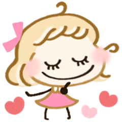 [LINEスタンプ] 愛されガーリー♡ゆるかわいい
