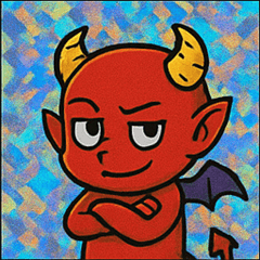 [LINEスタンプ] ホロきら悪魔のイタズラ警報@SFW
