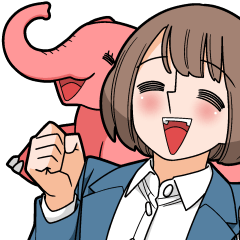 [LINEスタンプ] 幸せカナコの殺し屋生活3