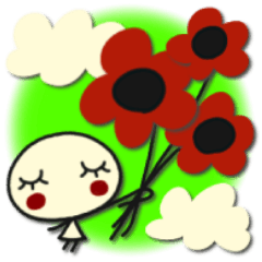 [LINEスタンプ] 何か可愛いスタンプ ずーっと使えるじゃん
