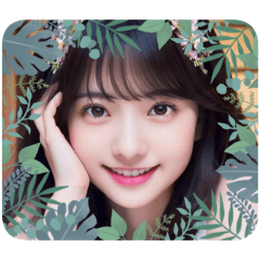 [LINEスタンプ] 毎日AI美人スタンプ‪☆14